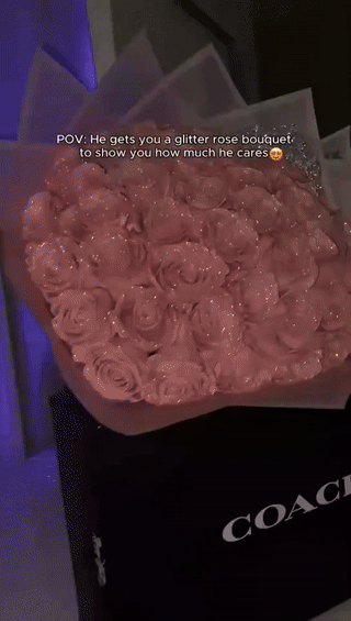 ✈️Fast Shipping Within 24 Hours💕Glitter Rose Bouquet💕Glitter Everlasting Rose Bouquet (Never Wither)