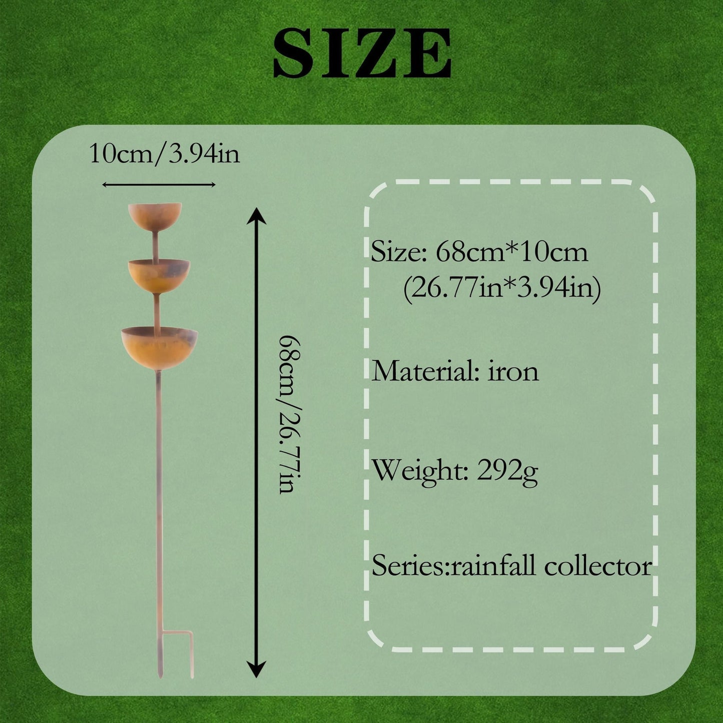 💖🎁2026 Mother's Day Gifts 50% Off--🎁Handmade Metal Flower Garden Stake🐦